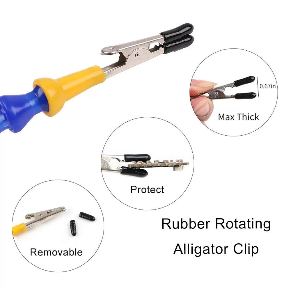 Picture of Universal Strange Plastics Base Soldering Station PCB Fixture with 2 Arms